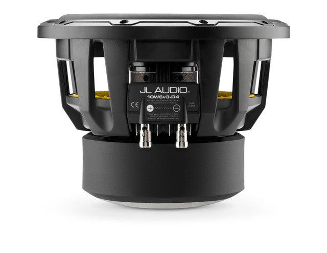 JL Audio 10W6v3-D4 | 10" 600W RMS Subwoofer DVC 4-Ohm JL Audio