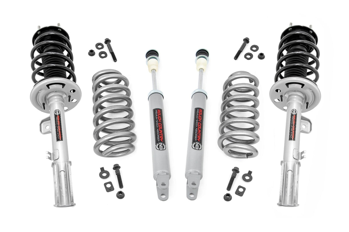 Rough Country 2 Inch Lift Strut Kit Ford Explorer 4WD 2011-2019