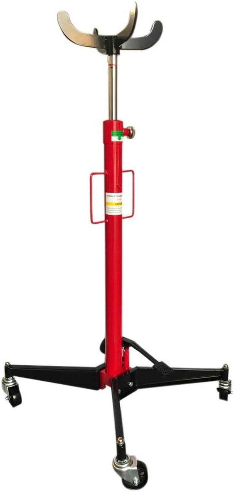 1100 Lb Capacity Foot-Operated Transmission Jack for Car Compatibility