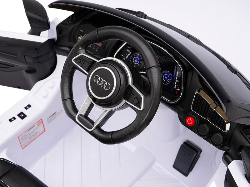 Audi R8 Ride On Electric Car For Kids W/Magic Cars® Wireless Parental Control