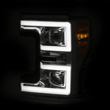 FORD F250 F350 F450 17 -19 PROJECTOR PLANK STYLE SWITCHBACK HEADLIGHT
