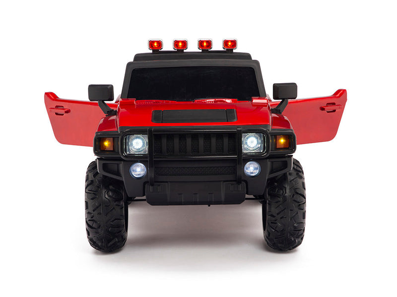 Ride On RC Car Hummer Style Truck For Children W/Magic Cars® Parental Remote Control