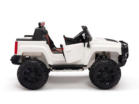 Ride On RC Car Hummer Style Truck For Children W/Magic Cars® Parental Remote Control
