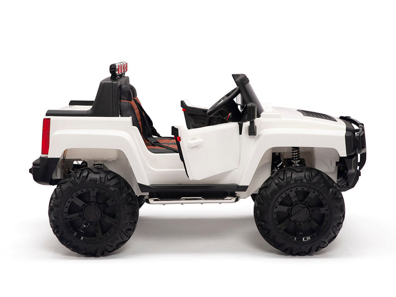 Ride On RC Car Hummer Style Truck For Children W/Magic Cars® Parental Remote Control