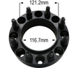 8 x 6.5" to 8 x 6.5" - Hub and Wheel Centric Billet Adapter (Chevy/GMC) Far From Stock - CWA