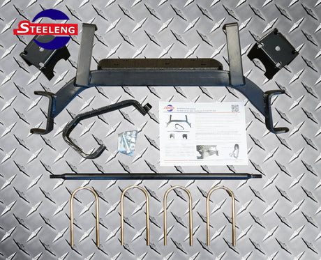 SteelEng 6" Drop Axle Lift EZGO TXT 2001.5-Up Gas