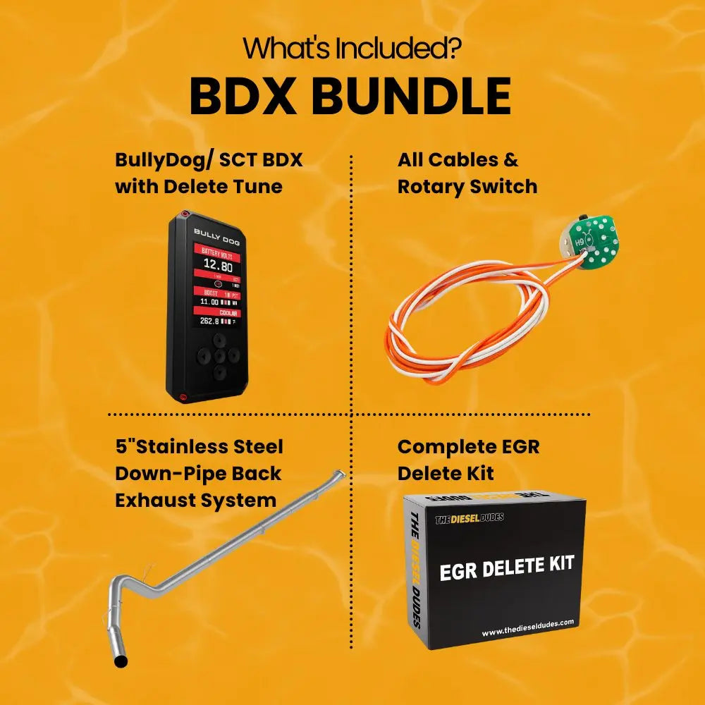 Ford 6.7 Powerstroke Full Delete Bundle | 2015-2016 thedieseldudes