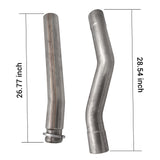 Trucktok 2003-2007 6.0L Ford Powerstroke 3.5" Cat & Muffler Delete Pipe TruckTok