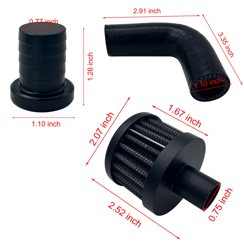 TruckTok 2010-2018 6.7L Dodge Ram Cummins EGR Delete & CCV Crankcase Ventilation Kit TruckTok