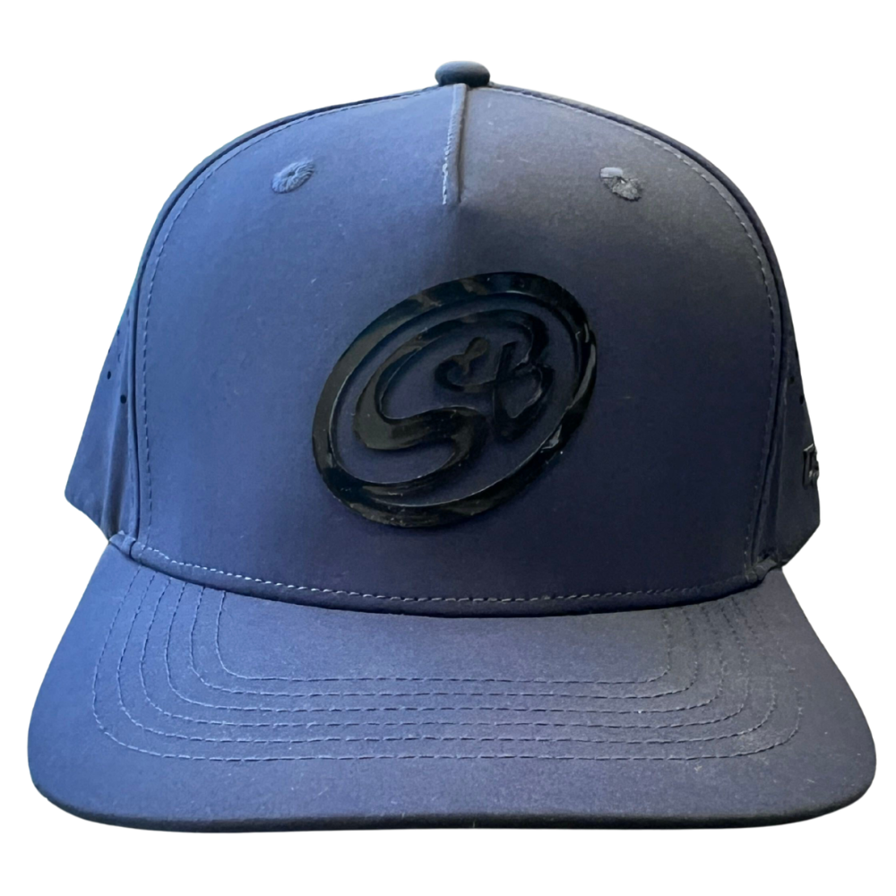 S&B Blue Performance Snapback Hat S&B