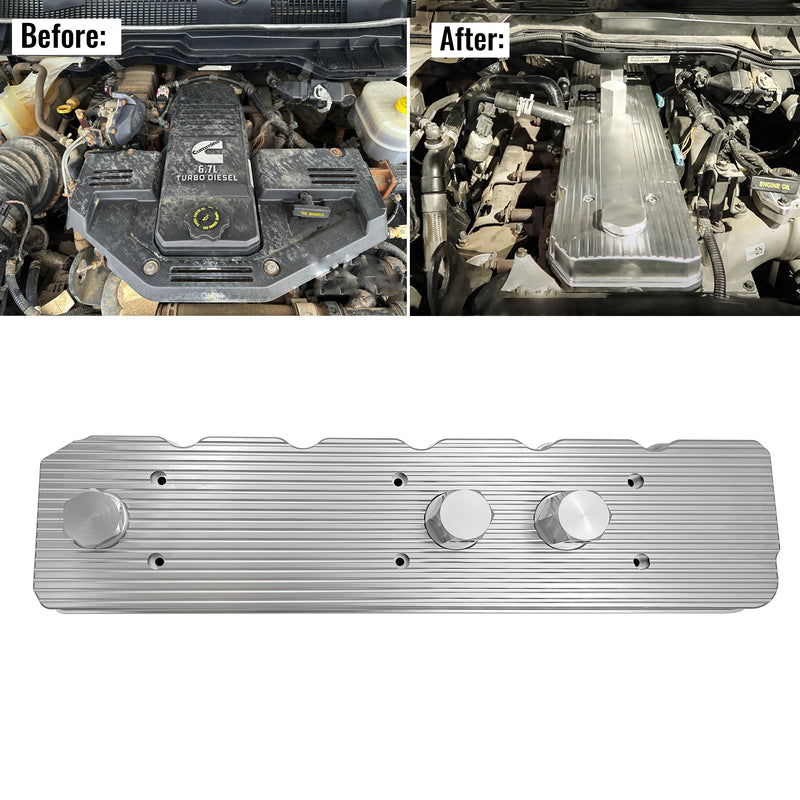 TruckTok 2006-2024 5.9L/6.7 Ram Cummins  Billet Valve Cover & oil catch can