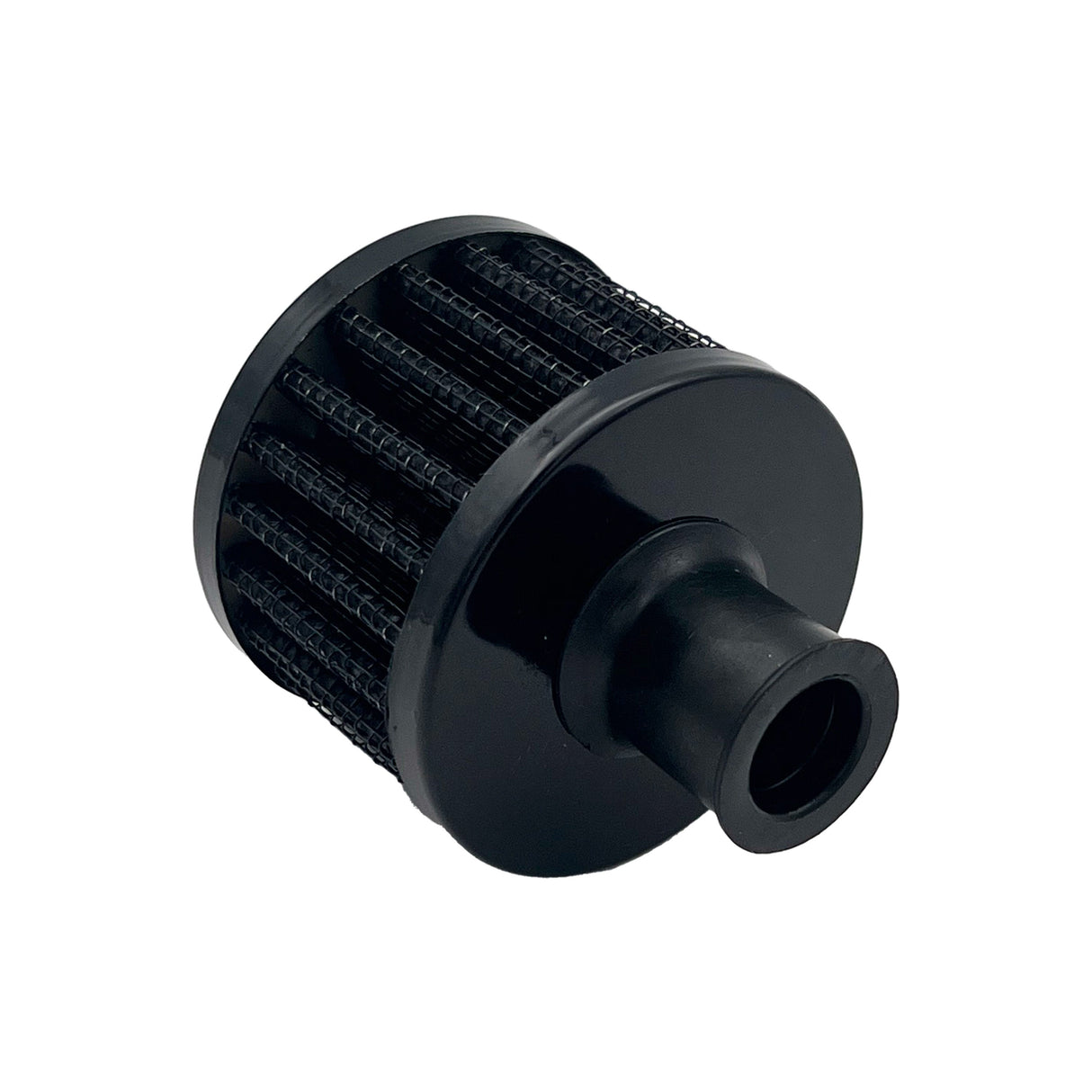 TruckTok Oil Catch Reservoir Breather Can Tank with Filter Cylinder Aluminum Universal TruckTok