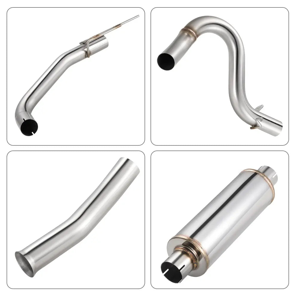 1999-2004 Ford Mustang GT 4.6L Catback Exhaust w/ Black Tips