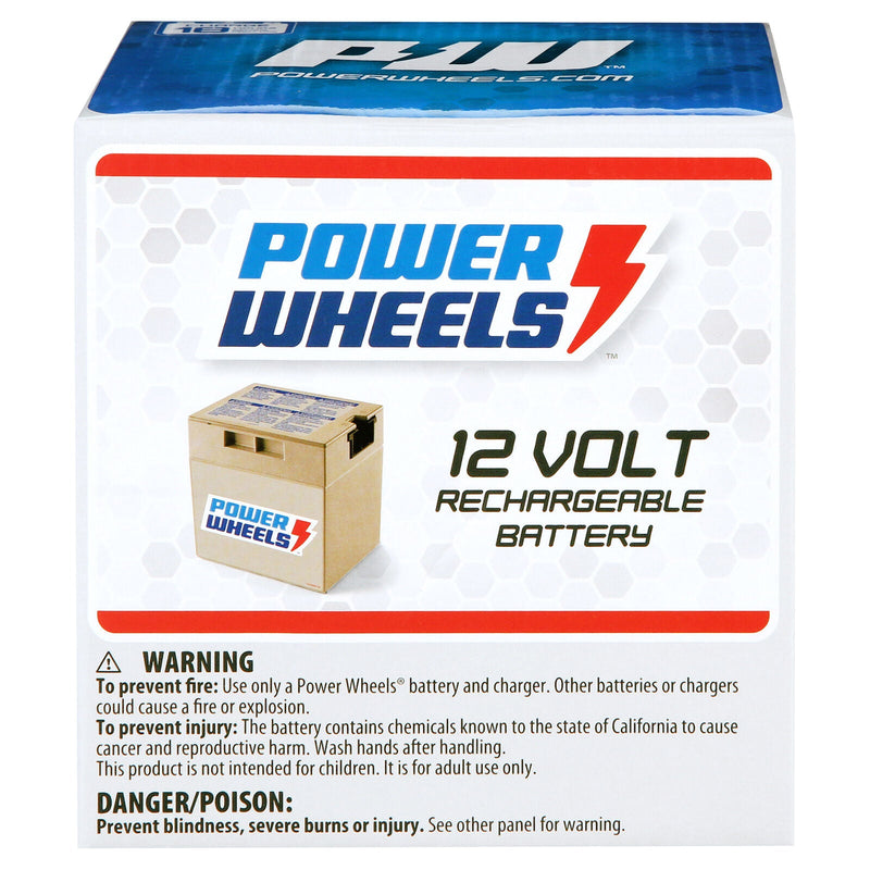 12-Volt Rechargeable Battery for Power Wheels - Long-Lasting Replacement