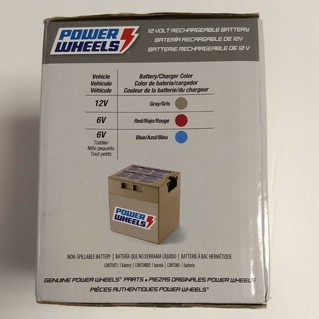 12-Volt Rechargeable Battery Ride-On Vehicles by Fisher-Price Power Wheels