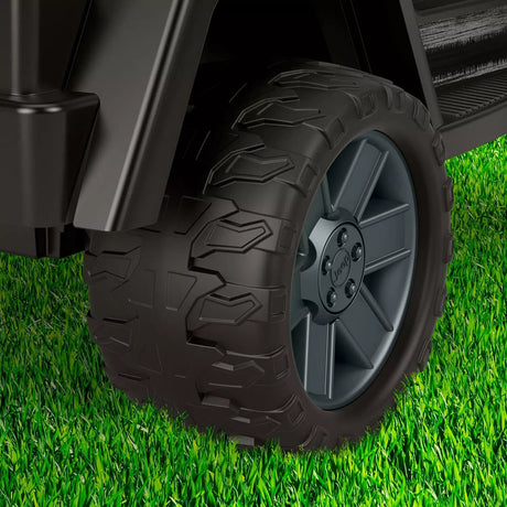 12-Volt Ride-On Jeep Wrangler with 2 Speed Options: Reaching Up to 5 mph