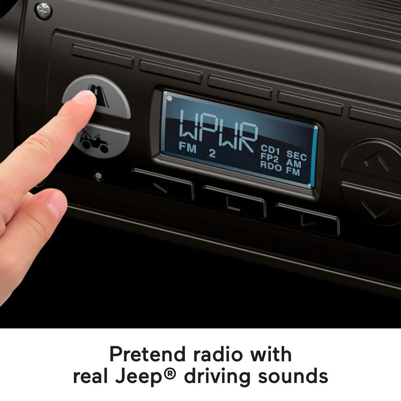 12-Volt Ride-On Jeep Wrangler with 2 Speed Options: Reaching Up to 5 mph