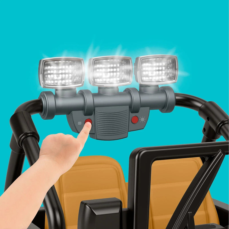 12-Volt Ride-On Jeep Wrangler with 2 Speed Options: Reaching Up to 5 mph