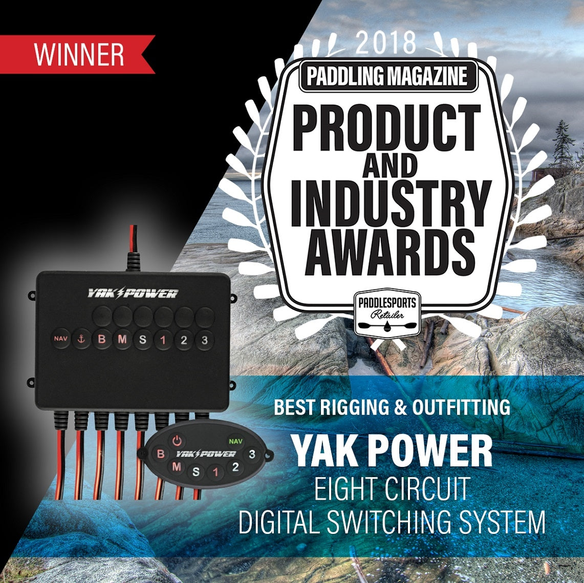 YP-RP8R 8 Circuit Bluetooth Enabled Switching System Yak Power