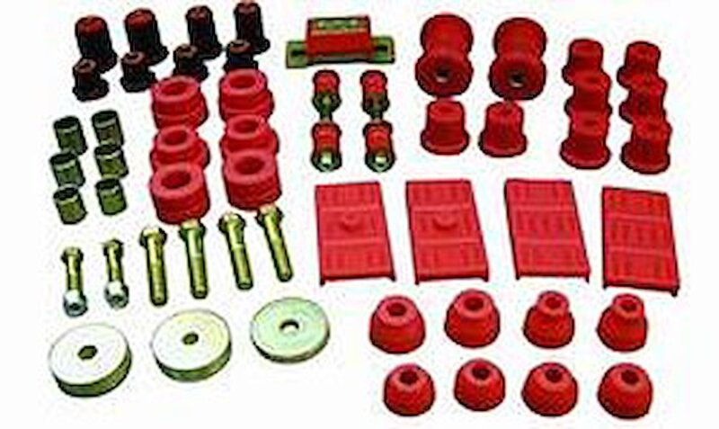 Prothane 67-69 Chevy Camaro / Nova avec kit complet Mono - Rouge