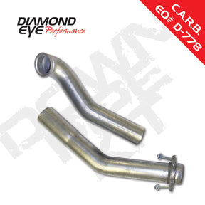 Diamond Eye 3" Down Pipe - Aluminized or Stainless - 1994-1997 Ford F-Series Diamond Eye