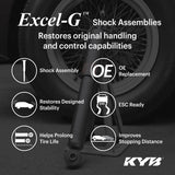 KYB 13-16 / 2020 Ford Fusion Excel-G Rear Gas Shock Assembly