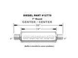 Magnaflow 12770 Stainless Steel Muffler, 4" x 14" MagnaFlow