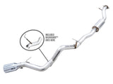 AWE Tuning 0FG Single Rear Exit Exhaust with BashGuard and Chrome Silver Tip | 2021+ Ford Bronco