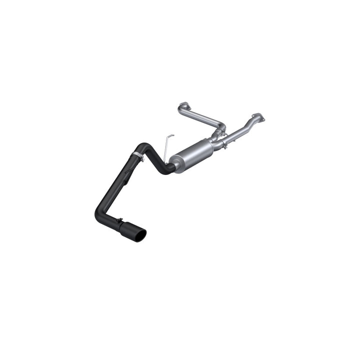 Profil de rue MBRP 22-23 Nissan Frontier 3,8 L 3 po Tip 3 po Cat Back Single Side Exit - Revêtement noir