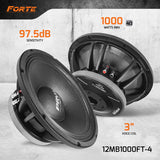 PRV 12MB1000FT-4 Midbass PRV Audio
