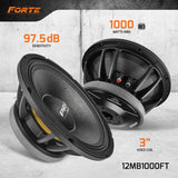PRV 12MB1000FT Midbass PRV Audio