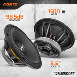 PRV 12MB1500FT Midbass PRV Audio