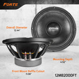 PRV 12MB2000FT Midbass PRV Audio