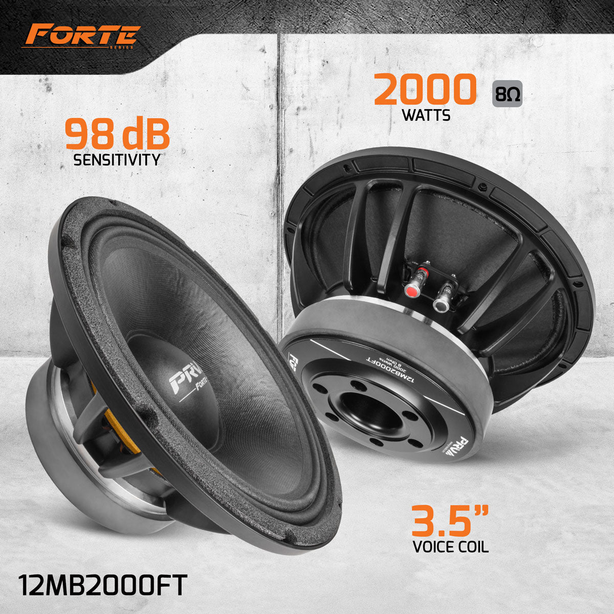 PRV - 12MB2000FT ALTA GAMA CAR AUDIO