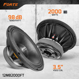 PRV - 12MB2000FT ALTA GAMA CAR AUDIO
