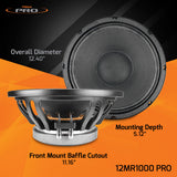 PRV 12MR1000 PRO Midrange PRV Audio
