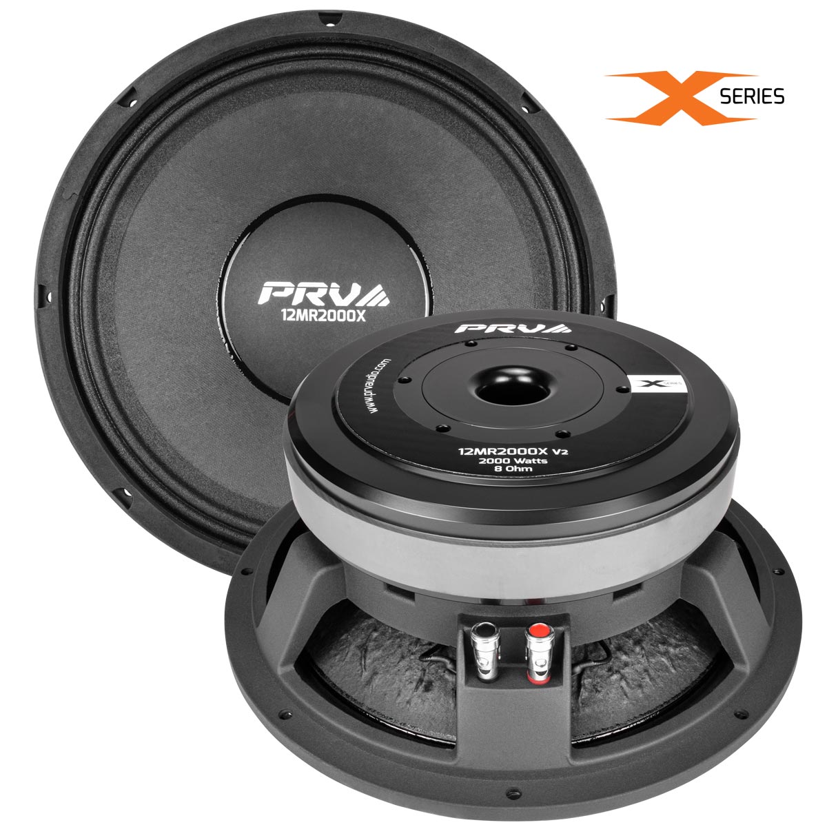 PRV 12MR2000X v2 Midrange PRV Audio
