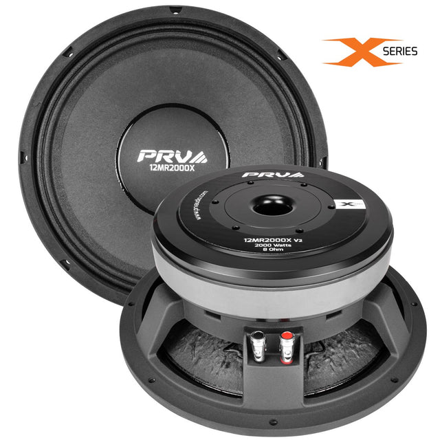 PRV 12MR2000X v2 Midrange PRV Audio