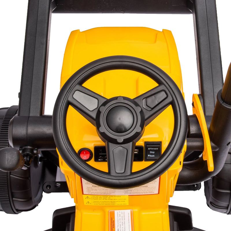 12V Magic Cars Excavator 1 Seater Ride-on