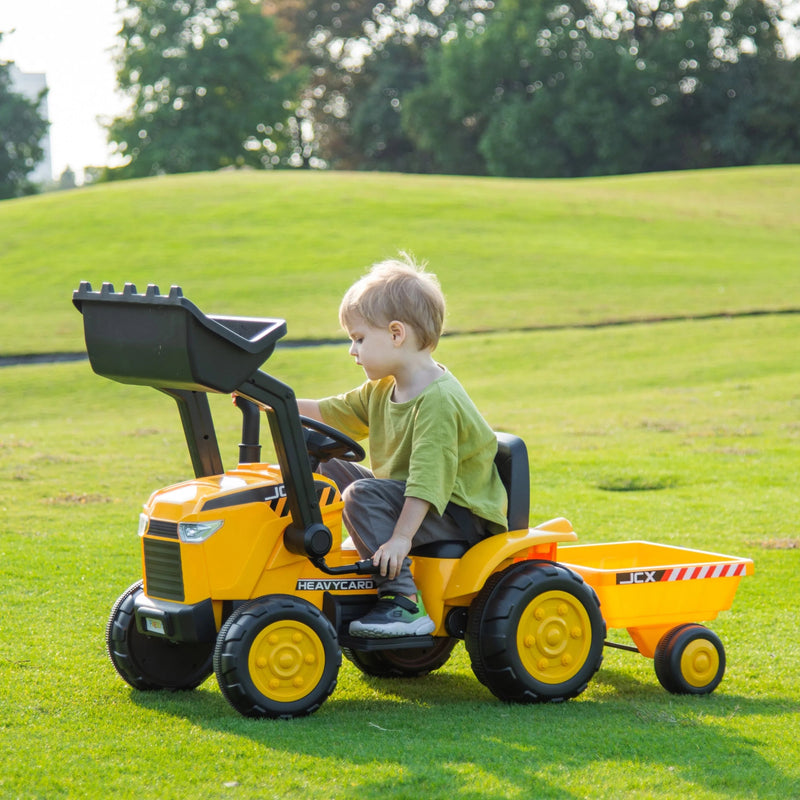 12V Magic Cars Excavator 1 Seater Ride-on