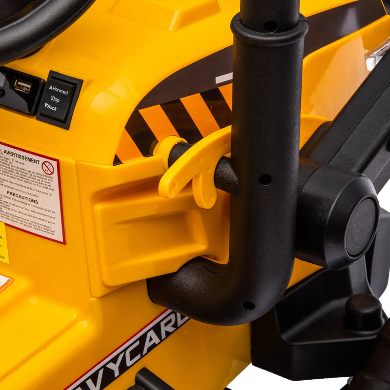 12V Magic Cars Excavator 1 Seater Ride-on