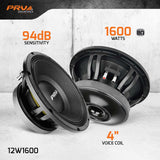 PRV 12W1600 Woofer PRV Audio