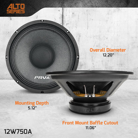 12″ Midbass Bundle PRV Audio