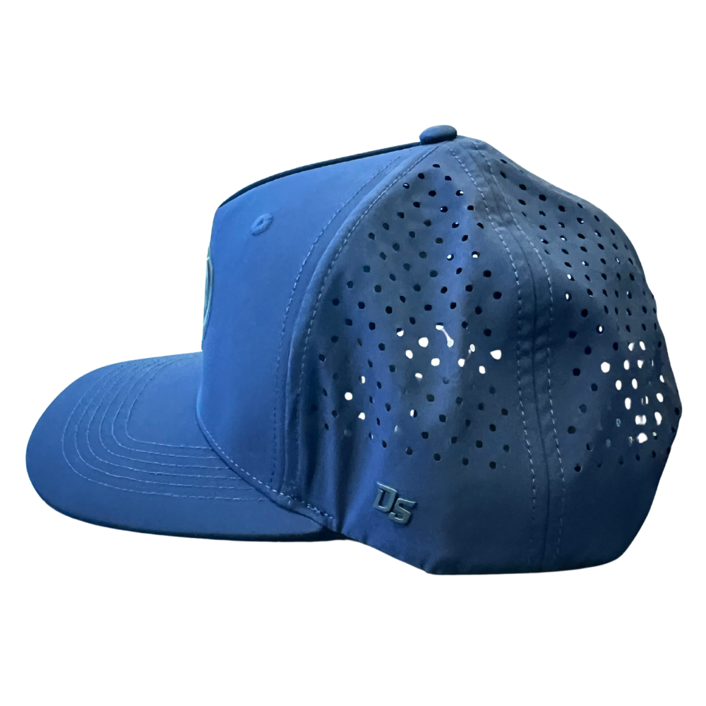 S&B Blue Performance Snapback Hat S&B