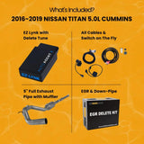 Nissan Titan 5.0 Cummins Full Delete Bundle | 2016-2019 thedieseldudes