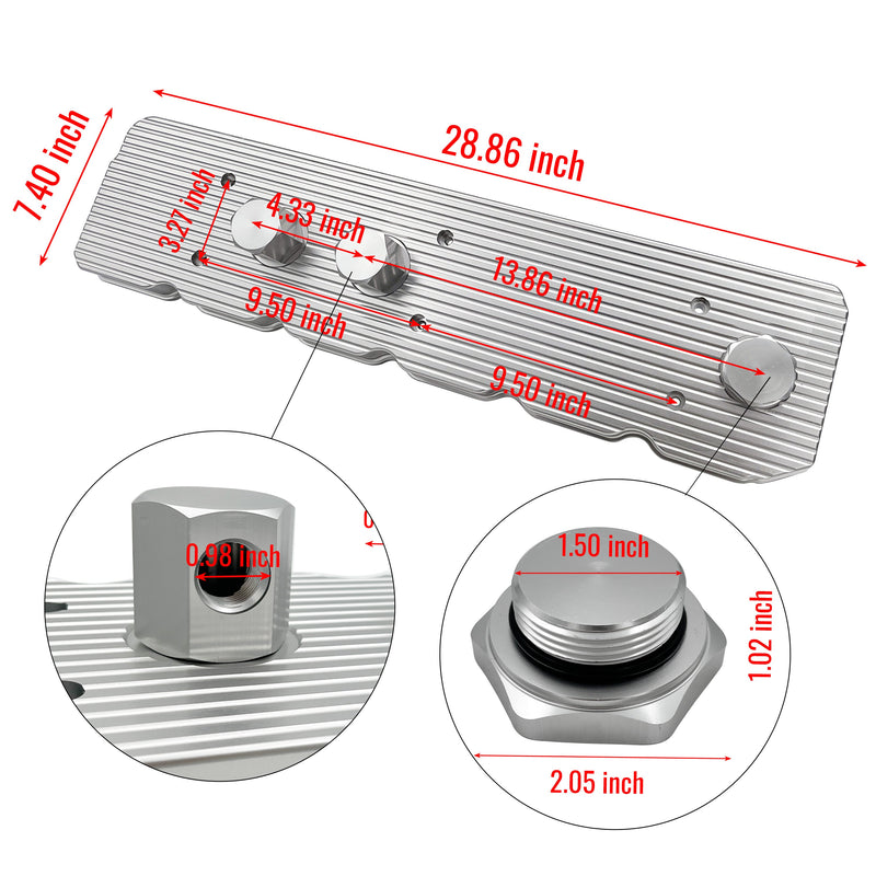TruckTok 2006-2024 5.9L/6.7L Dodge Ram  Cummins Billet Valve Cover