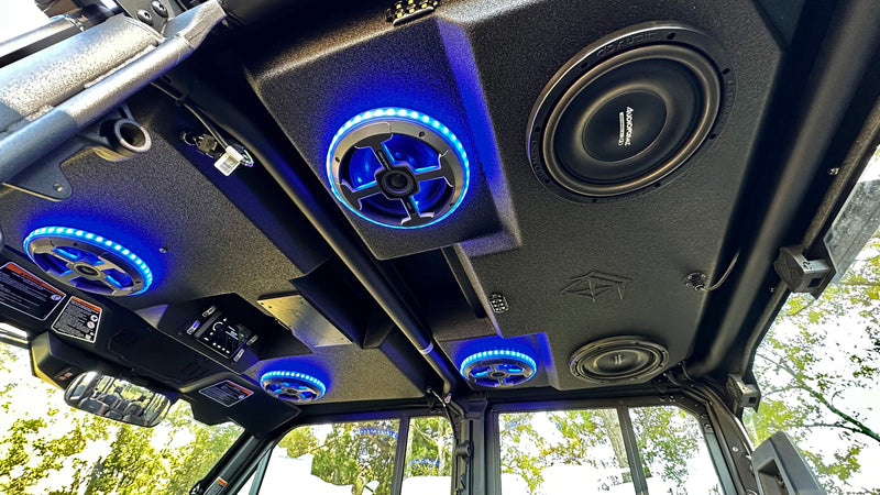 2016+ Can-Am Defender MAX HD7-HD10 Stereo Tops (4-Door)