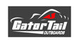 12 inch White Truck Decal Gatortail