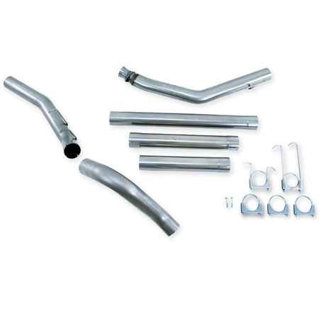 Système d'échappement MBRP 94-02 Dodge 2500/3500 Cummins SLM Series 4 pouces Turbo Back Single No Muffler T409