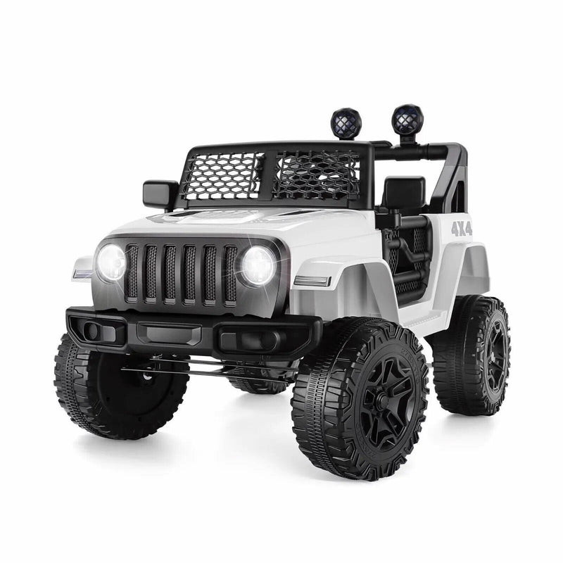 Electric Ride-On Car/Truck for Kids with MP3 Music and Remote Control - 12V with Lights - 76 Fun Features!
